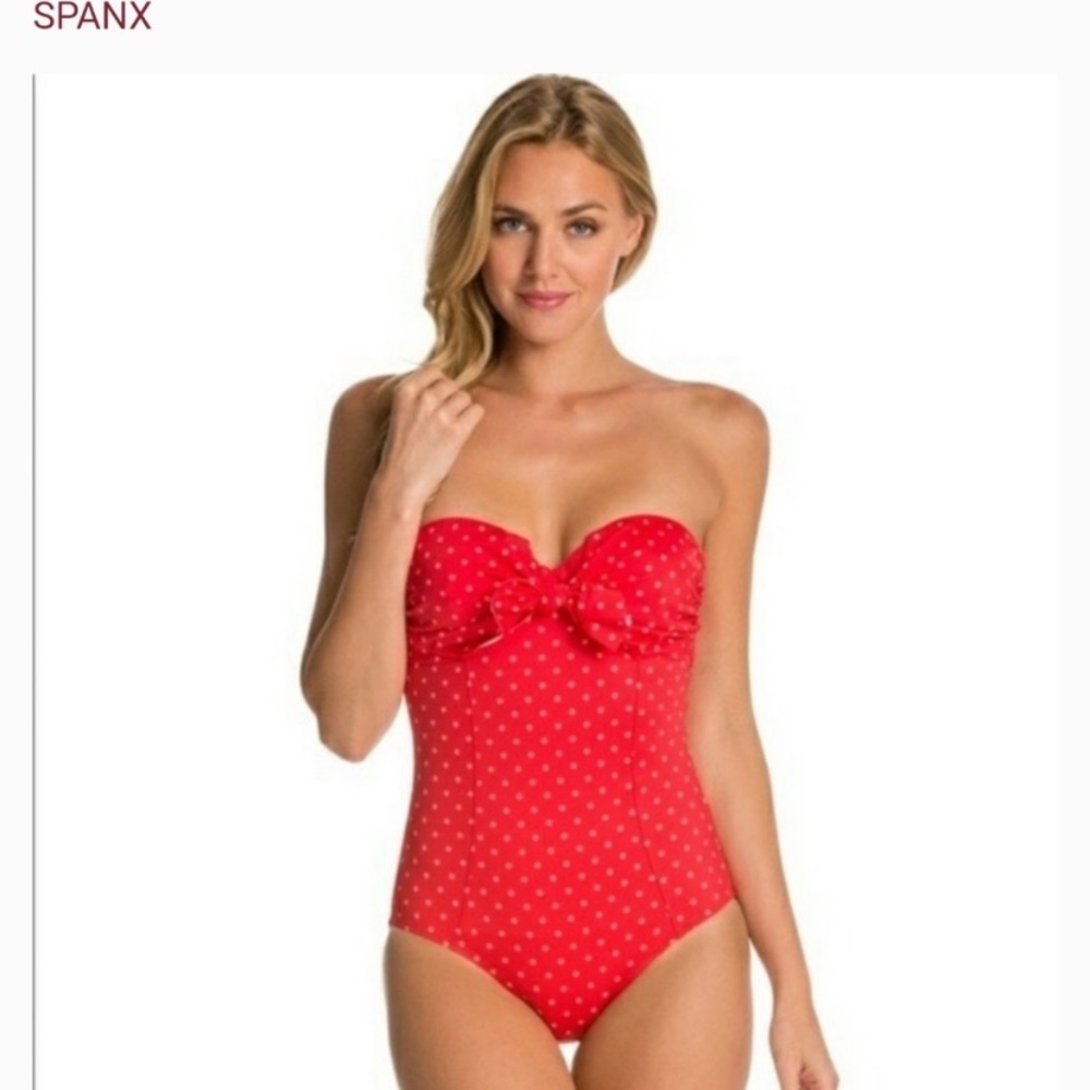Spanx retro swim suit